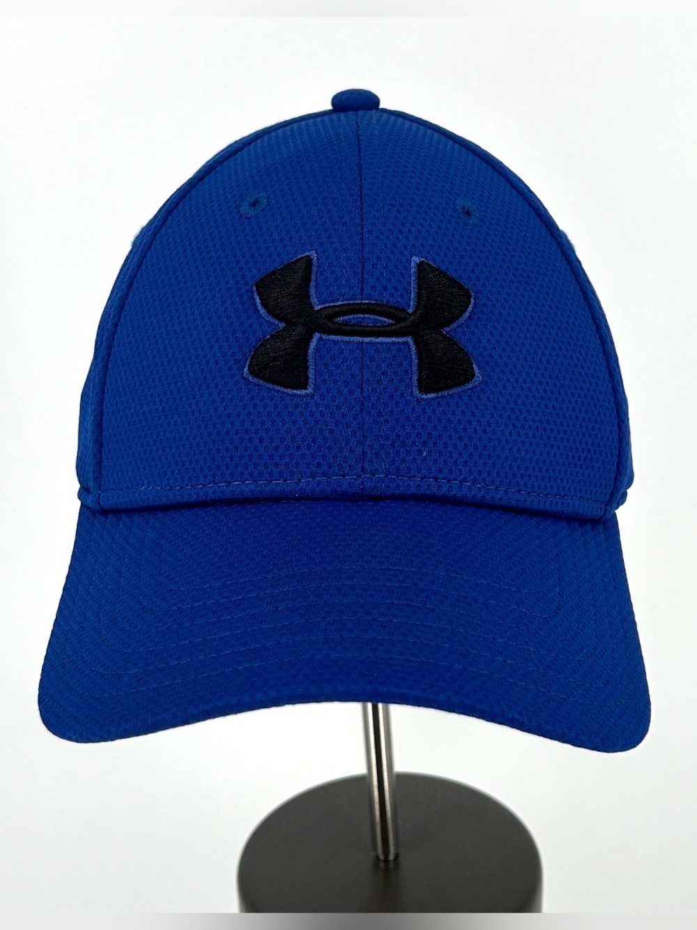 Under Armour Men’s Blue & Black Hat Cap Stretchable Band _Size L / XL